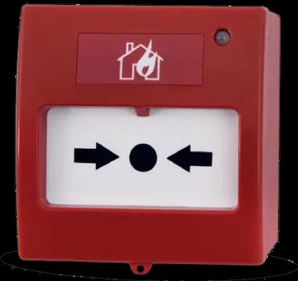 Teknim TFB-3168 Tekrar Kurulabilir Yangın Alarm Butonu, LED Göstergeli